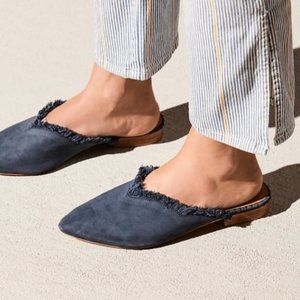 Free People Newport Leather Mule - Never worn!